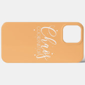 Coques Case-Mate iPhone École d'enseignant coordinateur de chaos Éducation (Verso (horizontal))