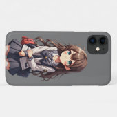 Coques Case-Mate iPhone École japonaise d'Anime (Dos (Horizontal))