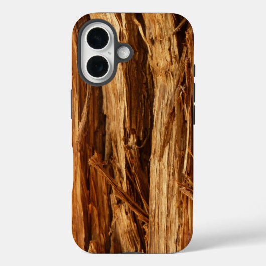 Coques Case-Mate iPhone Écorce de bois texturée de cèdre (Verso)