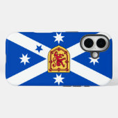 Coques Case-Mate iPhone Écossais Australien (drapeau du patrimoine) (Verso (horizontal))