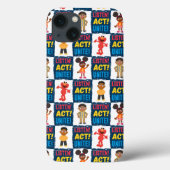 Coques Case-Mate iPhone Écoute ! Agis ! Unissez ! Motif (Verso)