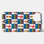 Coques Case-Mate iPhone Écoute ! Agis ! Unissez ! Motif (Verso (horizontal))