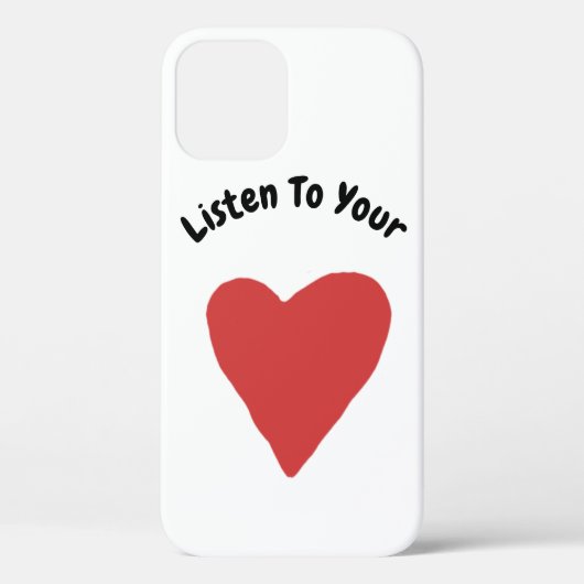 Coques Case-Mate iPhone Écoute Ton Coeur (Verso)