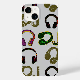 Coques Pour iPhone écouteurs de disque musique jockey