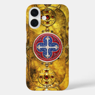 COQUES iPhone 16  ÉCRAN CELTIQUE AVEC CROIX DE CONSÉCURATION