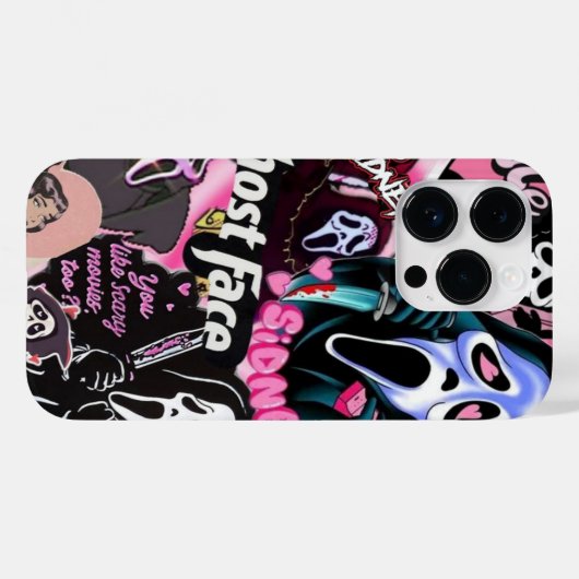 Coques Case-Mate iPhone Écran Coque-Mate Horreur (Verso (horizontal))