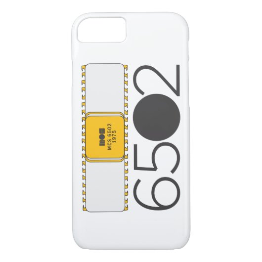 Coques Case-Mate iPhone Écran de téléphone MOS 6502 (Dos)