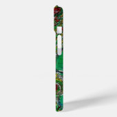 COQUES Case-Mate iPhone ÉCRAN VERT AVEC PARKLES D'OR EN LUMIÈRE LUNE (Verso / Gauche)