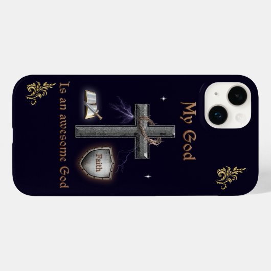 Coques Case-Mate iPhone Écriture biblique (Verso (horizontal))