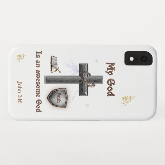 Coques Case-Mate iPhone Écriture biblique (Dos (Horizontal))