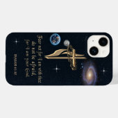 Coques Case-Mate iPhone Écriture chrétienne (Verso (horizontal))