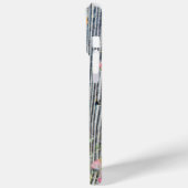 Coques Case-Mate iPhone Écriture en bois de Barnwood fleurs d'aquarelle bo (Verso / Gauche)