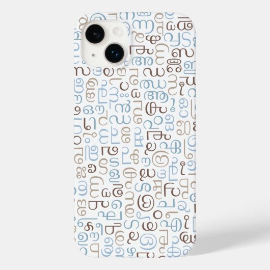 Coques Case-Mate iPhone Écriture malayalam (Verso)
