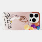 Coques Case-Mate iPhone Écriture manuscrite noire Script Graduate Photo (Verso (horizontal))