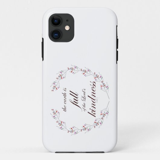Coques Case-Mate iPhone Écriture, Psaume 33, Pleine Bonté (Dos)