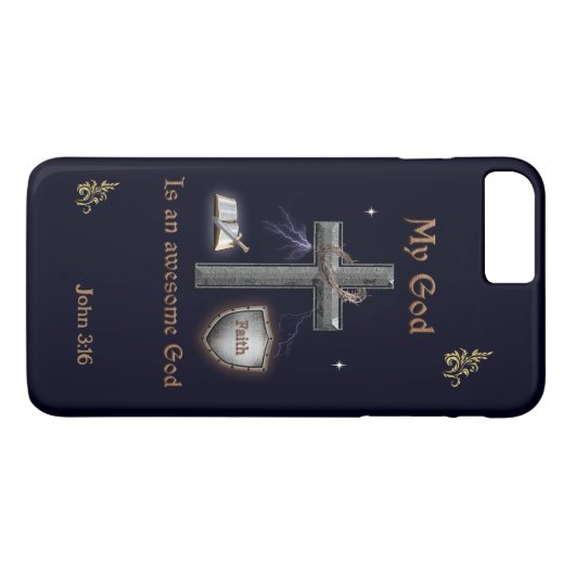 Coques Case-Mate iPhone Écriture Sainte (Dos (Horizontal))