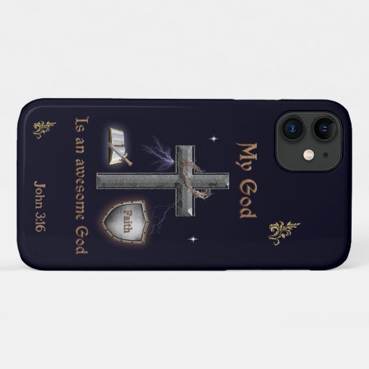 Coques Case-Mate iPhone Écriture Sainte (Dos (Horizontal))