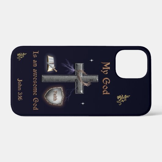 Coques Case-Mate iPhone Écriture Sainte (Verso (horizontal))