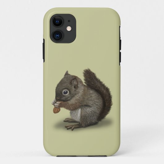 Coques Case-Mate iPhone Écureuil de bébé (Dos)