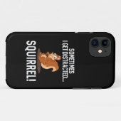 Coques Case-Mate iPhone ÉCUREUIL DISTRAIT DRÔLE Animaux Zoo Ferme (Dos (Horizontal))