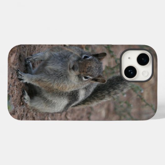 Coques Case-Mate iPhone Écureuil dur (Verso (horizontal))