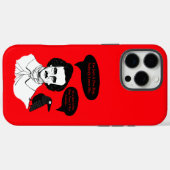 Coques Case-Mate iPhone Edgar Allan Poe Boy et Raven (Verso (horizontal))