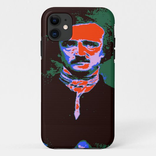 Coques Case-Mate iPhone Edgar Allan Poe Pop Art (Dos)
