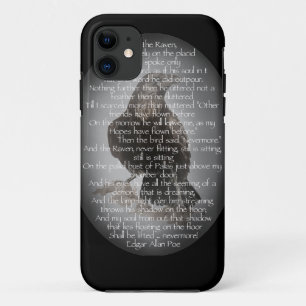 Case-Mate iPhone Case Edgar Allen Poe "Le Corbeau" Halloween Poem bird