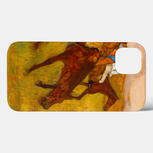 Coques Case-Mate iPhone Edgar Degas avant la course (Verso (horizontal))