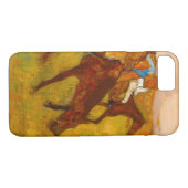 Coques Case-Mate iPhone Edgar Degas avant la course (Dos (Horizontal))
