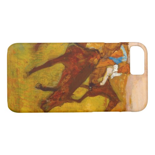 Coques Case-Mate iPhone Edgar Degas avant la course (Dos (Horizontal))