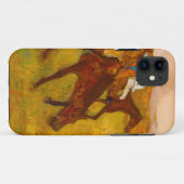 Coques Case-Mate iPhone Edgar Degas avant la course (Dos (Horizontal))
