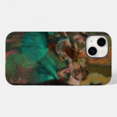 Coques Case-Mate iPhone Edgar Degas - Danseurs, rose et vert (Verso (horizontal))