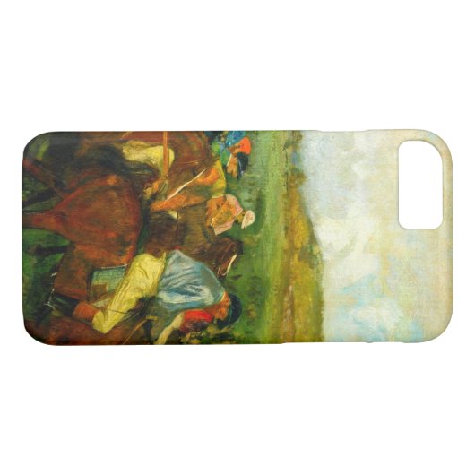 Coques Case-Mate iPhone Edgar Degas Équitation (Dos (Horizontal))