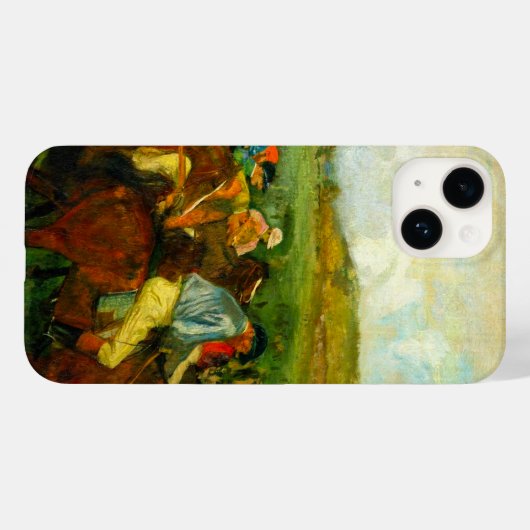 Coques Case-Mate iPhone Edgar Degas Équitation (Verso (horizontal))