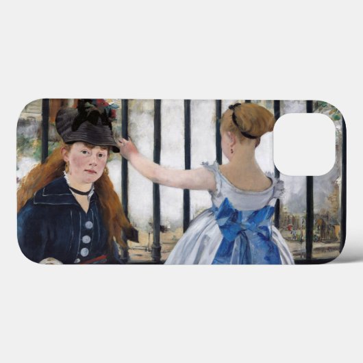 Coques Case-Mate iPhone Edouard Manet - Le Chemin De Fer (Verso (horizontal))