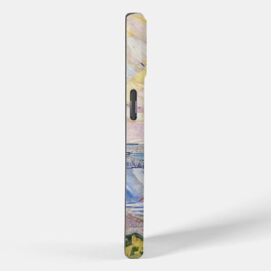 Coques Case-Mate iPhone Edvard Munch Sunrise Art Nouveau Expressionnisme (Verso / Droite)