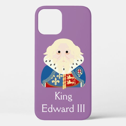 Coques Case-Mate iPhone Edward III d'Angleterre (Verso)