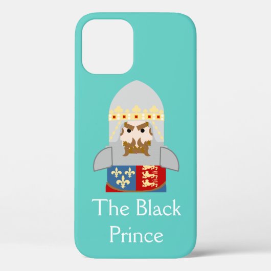 Coques Case-Mate iPhone Edward le Prince Noir (Verso)