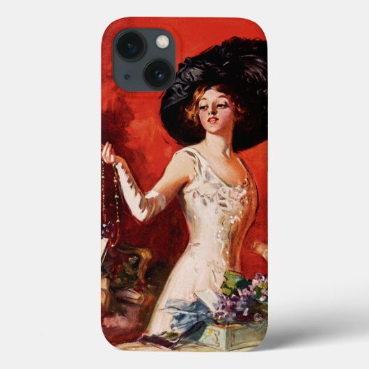 Coques Case-Mate iPhone Edwardian Glamor Girl (Verso)