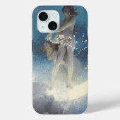 Coques Case-Mate iPhone Edwin Blashfield Étoiles Scatting Art Nouveau (Verso)