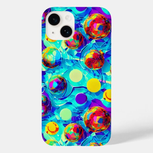 COQUES Case-Mate iPhone EFFET 3D COLORÉ ABSTRAIT (Verso)