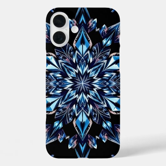 Coques Case-Mate iPhone Effet Cristal Bleu (Verso)