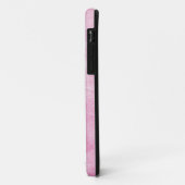 Coques Case-Mate iPhone Effet de bijou imprimé par fée rose mignonne de (Dos/Gauche)