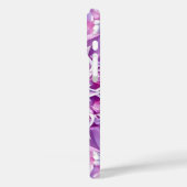 Coques Case-Mate iPhone Effet de cristal violet et rose (Verso / Gauche)