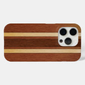 Coques Case-Mate iPhone Effet de grain de bois élégant (Verso (horizontal))