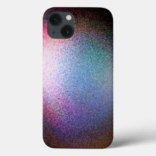 iPhone 13 Case Effet de Parties scintillant arc-en-ciel métalliqu