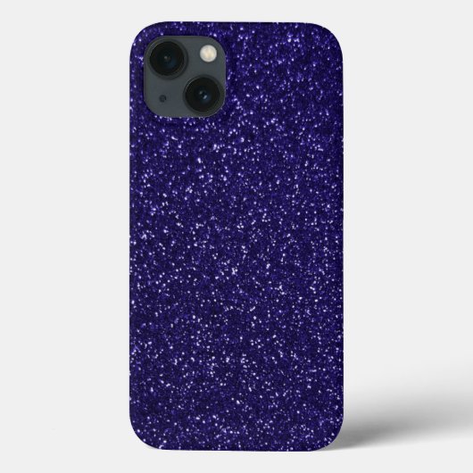 Coques Case-Mate iPhone Effet de Parties scintillant royale pourpre (Verso)