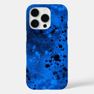 Coques iPhone 16 Pro Effet de peinture en vaporisateur bleu iPhone 16 C