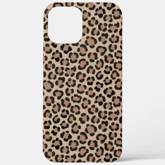 Coques Case-Mate iPhone Effet fourrure Empreinte de léopard tendance Motif (Verso)